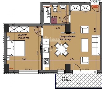 Apartament 2 camere situat in Zona Tomis Plus- Madrid 48