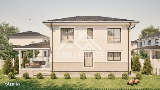 Casa individuala cu gradina generoasa - spatiu, lumina si functional