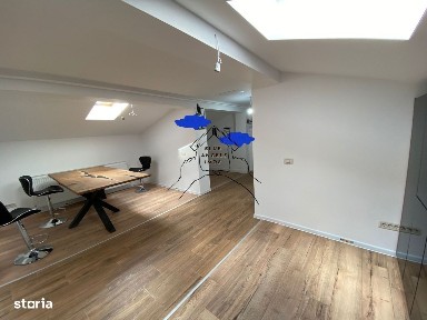 Spatiu 148mp pretabil pentru birou, la mansarda unui bloc Vivamus