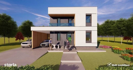 Casa individuala, 5 camere, 152 mp utili, 737 mp teren, cart. Sopor