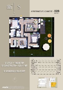 Apartament cu 3 camere langa Bazin de inot Titan