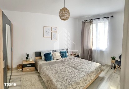 Apartament cu 2 camere complet mobilat si utilat la etajul 2 in Giroc.