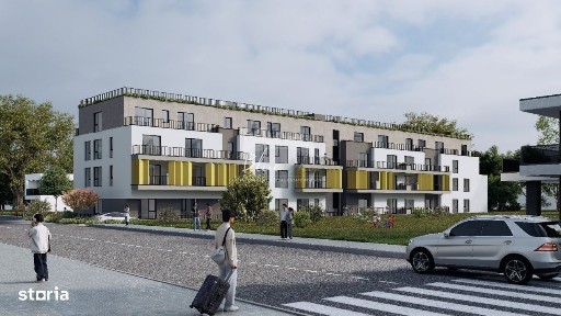 Madrid Park Residence- Apartament 3 camere cu terasa 17.7 mp