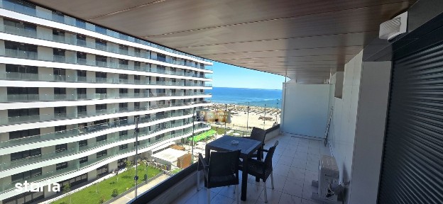Studio vedere la mare Casa del Mar Mamaia Nord Prima linie Parcare prv