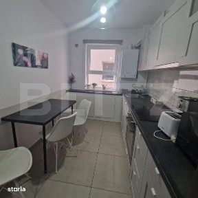 Apartament nou cu 3 camere, 2 bai -76 mp, decomandat, cu balcon -Trac