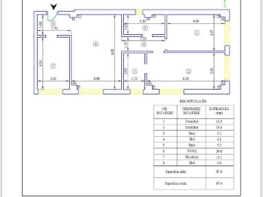 Ostroveni 29 |Apartament 3 camere