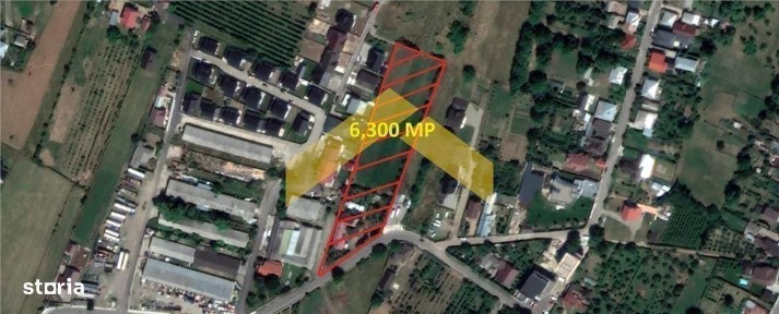 Teren 6,300 MP +casa de vanzare in orasul Falticeni