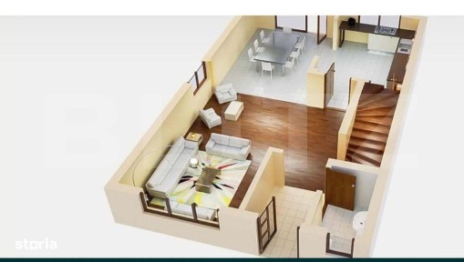 Duplex cu 4 camere, situat in Blaj