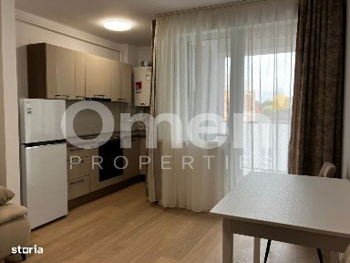 Închiriere apartament cu o cameră ultrafinisat, mobilat/utilat, bloc n