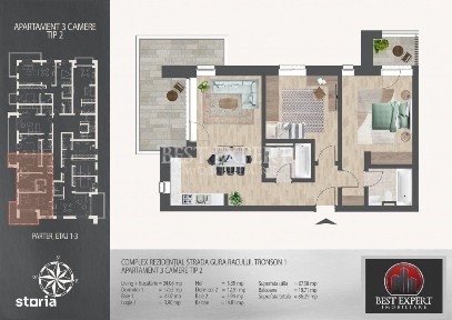 3 Camere Ideal Familie -7 minute metrou N.Teclu