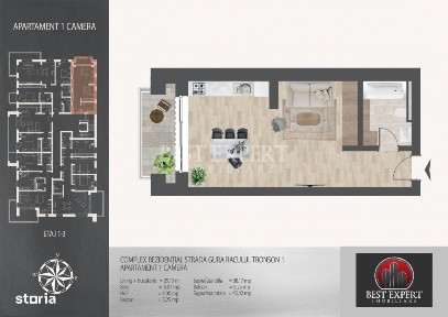 Garsoniera Ideal Investitie -7 minute metrou N.Teclu