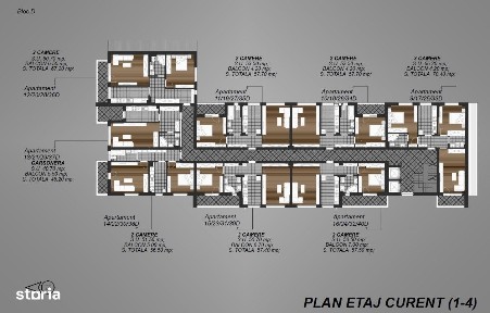 3 camere zona Grand Arena Berceni Postalionului