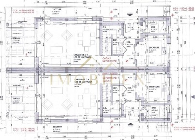 Casa tip duplex 4 camere, semifinisat, view superb, zona Vivo