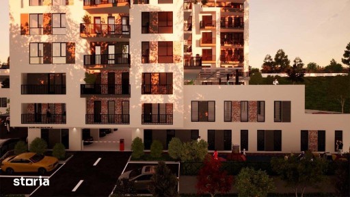 Apartament 2 camere, terasa 32,5mp, zona Vivo, Floresti