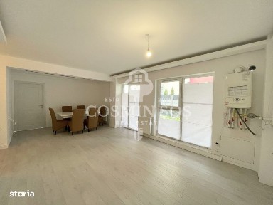 Apartament cu 3 camere de vanzare, cu gradina si parcare, Floresti