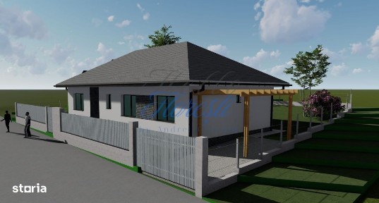 Casa individuala NZEB, 170mp utili, 500mp teren, 3 parcari Chinteni