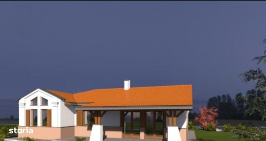 Casa pe un sungur nivel, 120 mp,teren 580 mp,LIVEZENI
