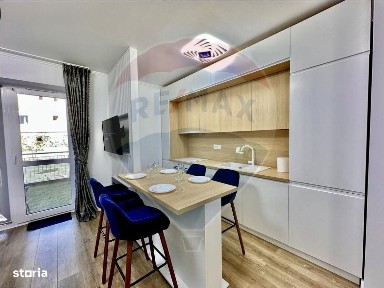 Studio luminos,55 mp, 2022 + parcare, Sinaia, introdus regim hotelier