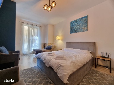 Garsonieră în Seasons Residence, 40 mpu, 28 mp terasa, Dupa Iniste