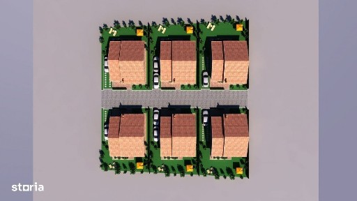 Cernica, casa pe parter, constructie noua, 4 camere, 350mp teren, util