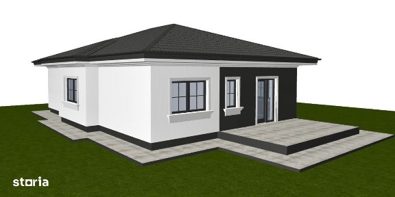 4 camere!2 băi!Dressing!Încălz în pard!Casa Valea Ursului-Vorovesti