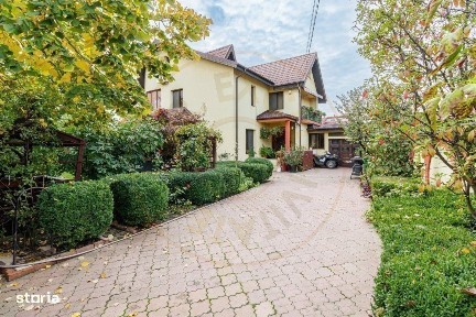 Vila individuala cu piscina, garaj dublu • teren 766 mp • Popesti