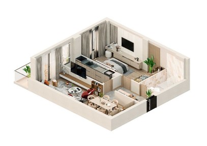 2 camere 62mp + PARCARE CADOU - doar 5% avans