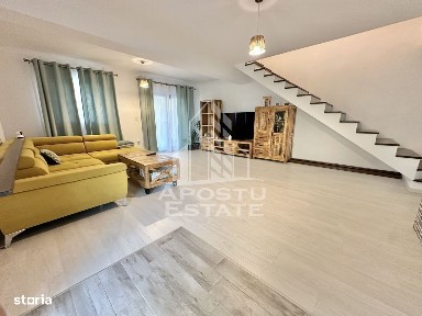 Duplex cu 4 camere si 2 bai complet mobilat si utilat in Giroc.