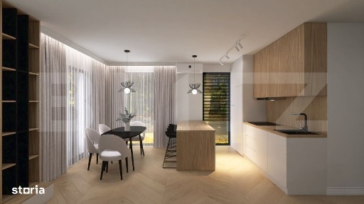 Apartament cu 2 camere, in suprafat utila de 43,20 mp, zona Bradet