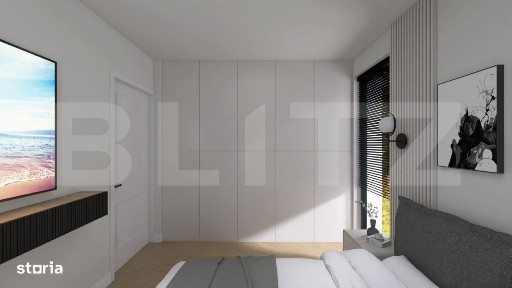Apartament cu 3 camere in suprafat utila de 81,74 mp si balcon zona Br