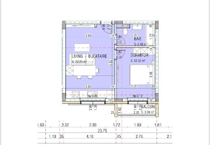 Apartament 2 Camere Măgurele