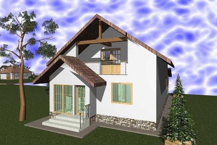 Vând casă la roșu