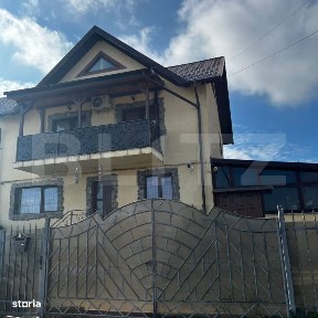 Casa Horpaz, 130 mp totali, terasa, la strada asfalata