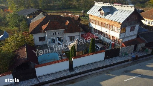 Casă + spațiu comercial de vânzare în comuna Băiculești, județ Argeș.