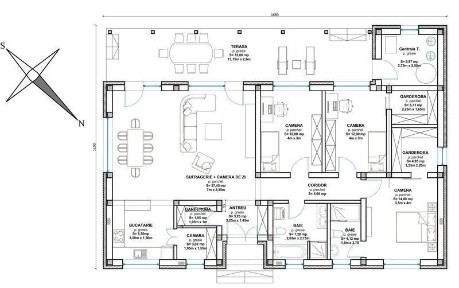 Casa individuala de 198 mp la Odorheiu Secuiesc la rosu