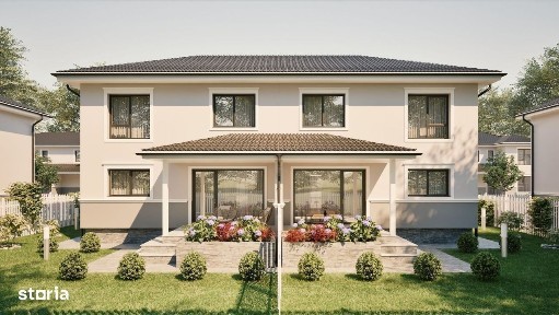 Casa de vanzare in Sibiu - duplex, 4 camere, 102mp utili, teren 300mp