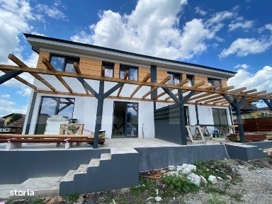 Duplex 120 mp + 2 locuri parcare, teren 334-400 mp