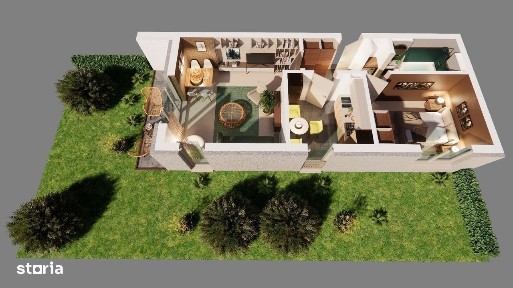 Apartament 2 camere Faza 3 - Romanescu Park Residence