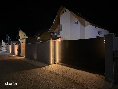 Casa moderna complet renovata, cu curte amenajata si sisteme inteligen
