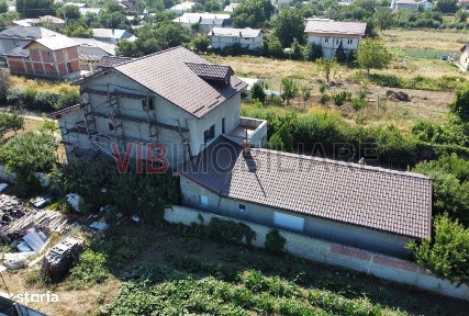 Vila Cornetu - 3900 mp teren - partial construita - 8 camere