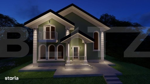 Casa moderna - teren 500 mp - independent energetic - finalizare 2025