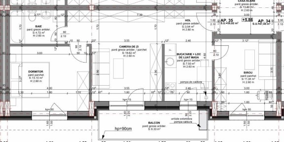 Apartament 3 camere, finisat, parcare, boxa, Beta Residence