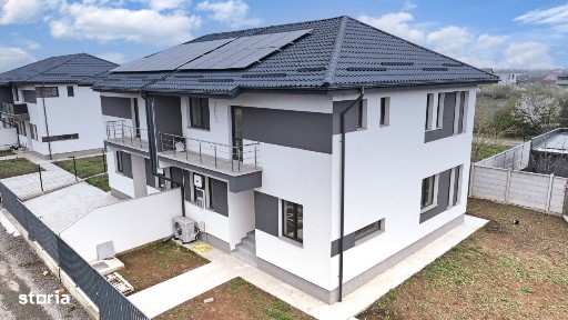 Mogosoaia | Vila P+1+Pod, 4 camere (pompa caldura +panouri fotovoltaic