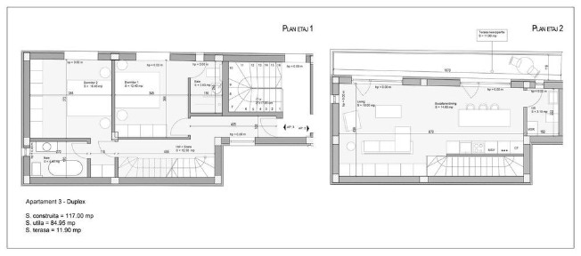 Comision 0% Bucurestii Noi-Miercani duplex 2025:97mp-living+3Dorm+3Bai