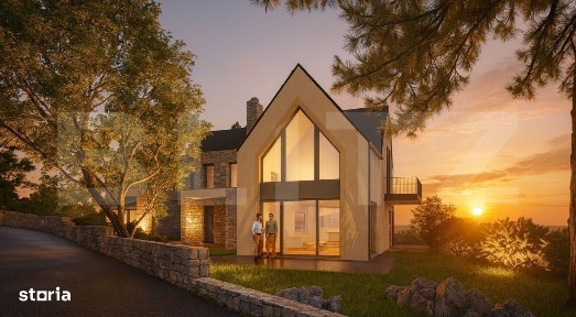 Vila 4 din proiectul SUNRISE RESIDENCE de langa padurea Faget