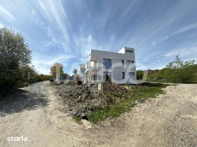 Vila premium Cisnadioara - panorama, piscina infinity, teren 485 mp