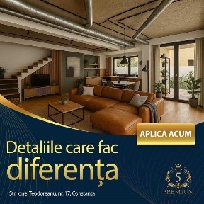 Duplex Cuplată cu Finisaje de Lux | Constanța, Palazu Mare