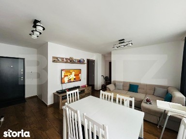 Apartament cu 3 camere, mobilat si utilat, garaj inclus in pret, zona