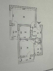 Apartament 2 camere 56mp in Dragasani