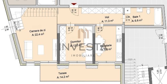 Apartament 4 camere, Marasti - zona The Office, proiect premium